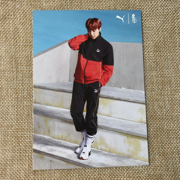 BTS J-HOPE [PUMA Turin] Official Photocard Postcard, Special Limited / Gift