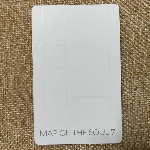 BTS V [ Map Of The Soul 7 ] Official Photocard, Ver 3 Album / New / Gift