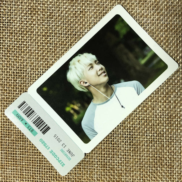 BTS RM [ 2nd Muster 17520 ] Official Photocard Photo Ticket / New / Gift