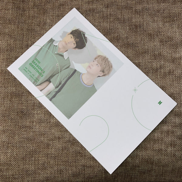 BTS GROUP #3 [2020 Season's Greetings] Official Limited Mini Poster / New / Gift