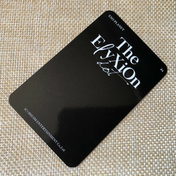 EXO CHEN [ Planet #4 Elyxion Ticket Holder ] Official Photocard / New / Gift