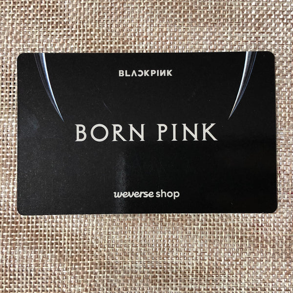 BLACKPINK LISA [ Born Pink ] Official Photocard, WEVERSE POB / New / Gift