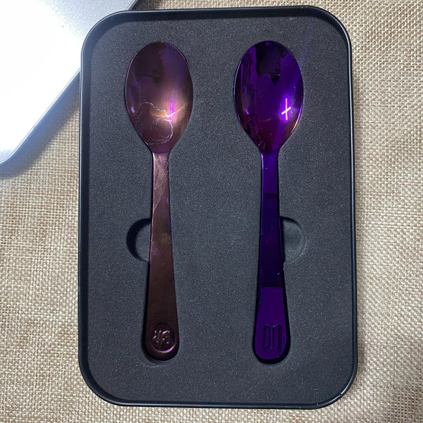BTS [ BASKIN ROBBINS ] Official Purple Ice Cream Spoon / Mint, Rare / Gift