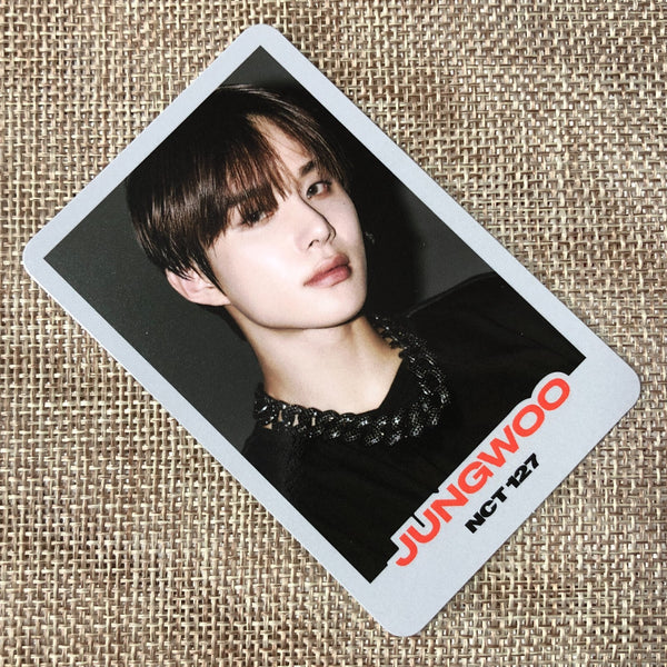 NCT 127 JUNGWOO [BADDIES Pop-Up Street] Official Trading Photocard / New / Gift