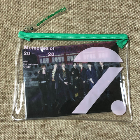 BTS [Memories of 2020 WEVERSE Preorder] Official 3D Photo Pouch Set / New / Gift