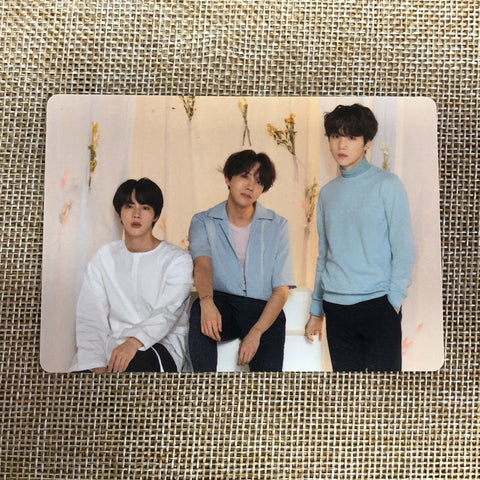 BTS JIN J-HOPE SUGA 6/12 [Love Yourself World Tour] Official Mini Photocard /+G
