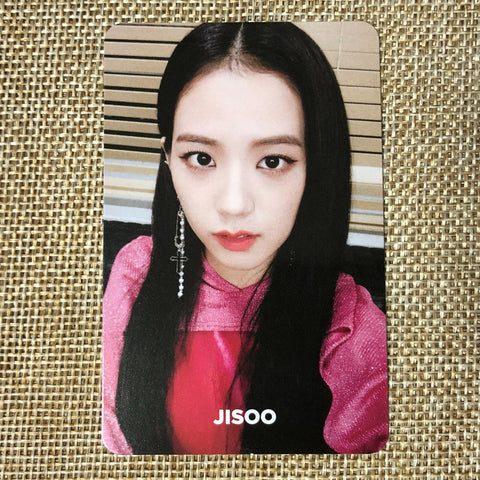 BLACKPINK JISOO #4 [ SQUARE UP ] Official Photocard, 1st Mini Album / New / Gift