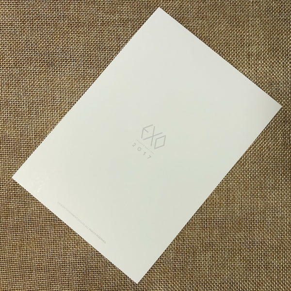 EXO D.O. [ 2017 Season's Greetings ] Official Postcard / New / Gift