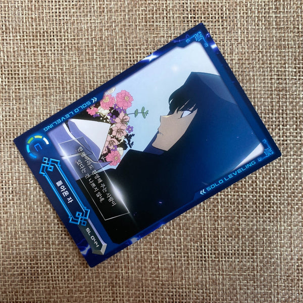 Solo Leveling SL 044 C Card | Sung Jin-woo | Korean Webtoon | Official D&C Media