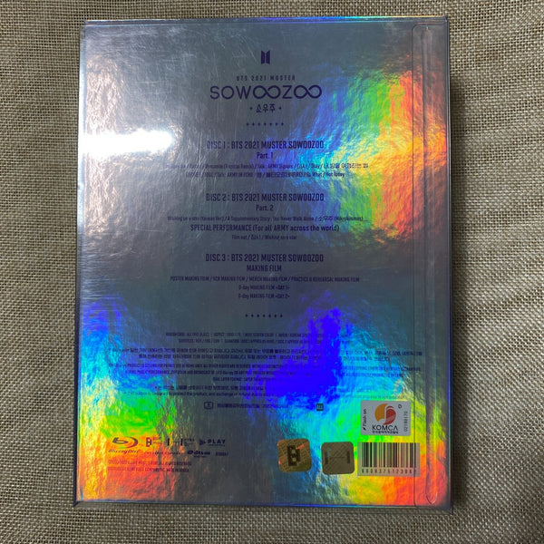 BTS [ 2021 Muster SOWOOZOO ] Official DVD Photobook + DVD, NO PC / Mint / Gift