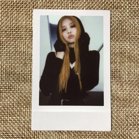 BLACKPINK JENNIE [ Born Pink ] Official Photocard, Gray Ver. / New / Gift