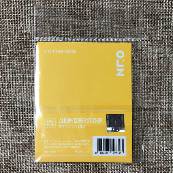 BTS [Oh, always] Official Love Yourself Album Cover Sticker, Her E Ver. / Gift