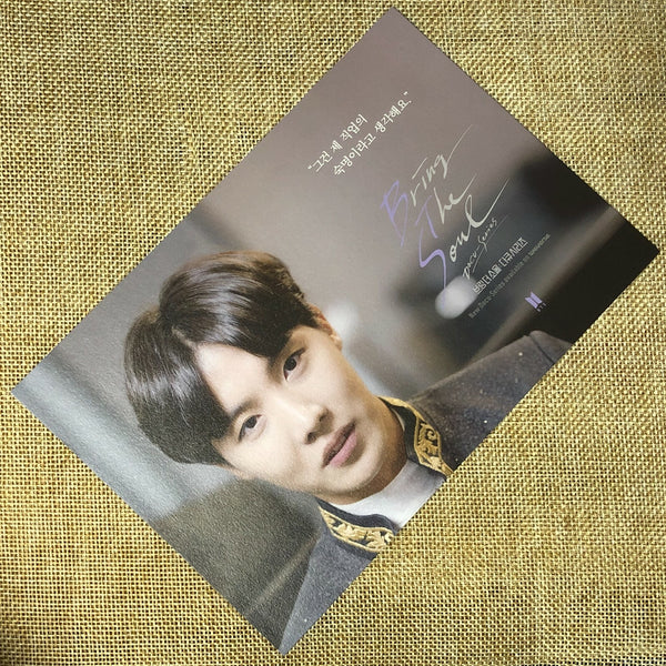 BTS J-HOPE [Bring The Soul Docu Series] Official Postcard Photocard / New / Gift
