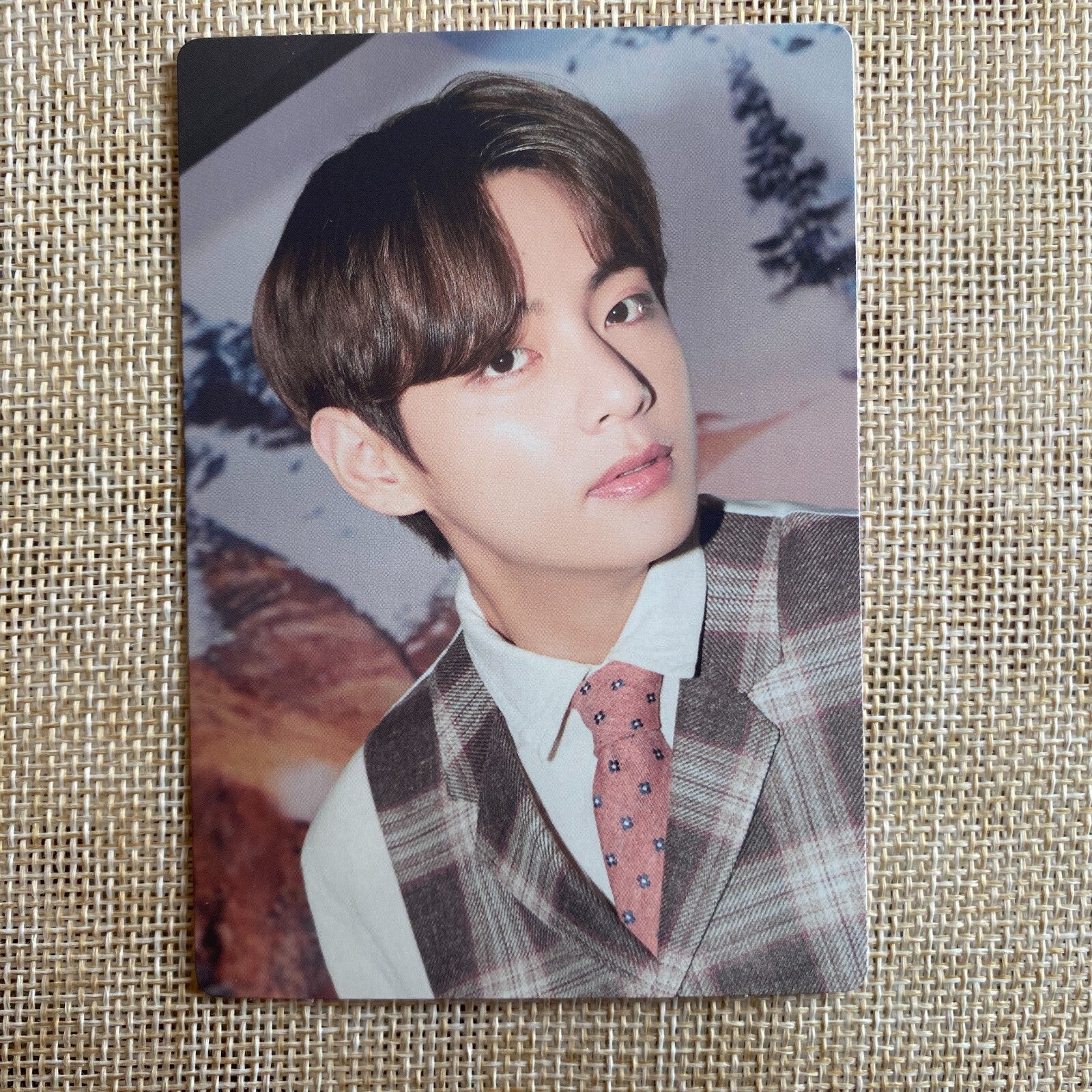 BTS V #1 [2021 Holiday Collection Little Wishes] Official Photocard / New / Gift