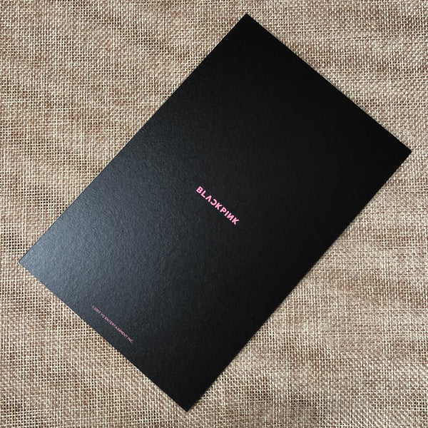 BLACKPINK JISOO #2 [Pop-Up Store As If It's Your Last] Official Postcard / Gift