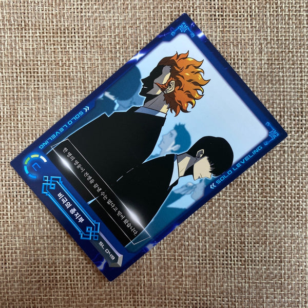 Solo Leveling SL 049 C Card | Korean Webtoon | Official D&C Media | New, +Gift