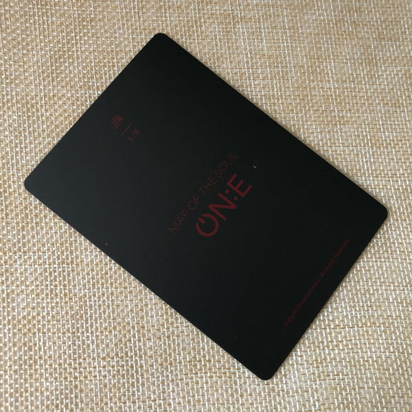 BTS JIN 5/8 [ Map of the Soul ON:E ] Official Mini Photocard, ONE / New / Gift