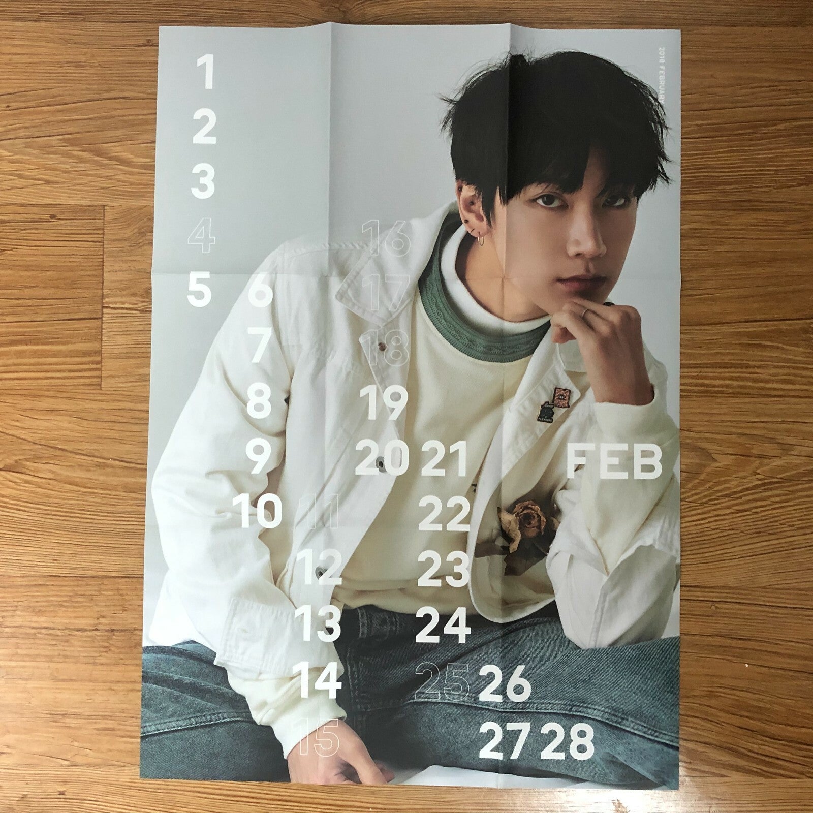 NCT DREAM TEN [ 2018 Season's Greetings ] Official Folded Poster / New / Gift