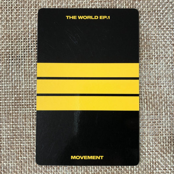 ATEEZ YUNHO [THE WORLD EP.1 : MOVEMENT] Official Photocard, Diary Limited / Gift