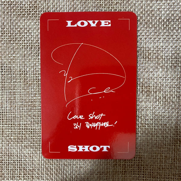 EXO D.O [ LOVE SHOT ] Official Photocard, Love Ver. / New, Rare / Gift