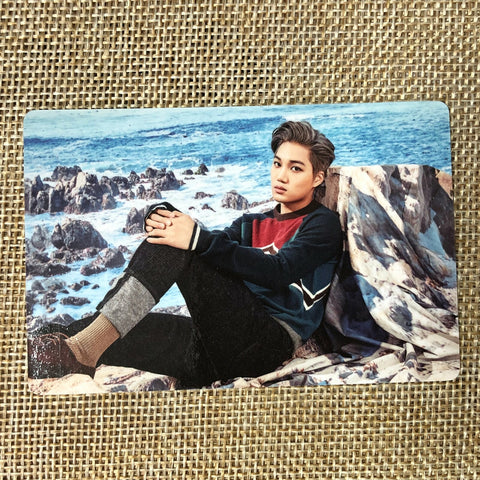 EXO KAI [2017 Season's Greetings] Official Mini Calendar Photocard / New / Gift