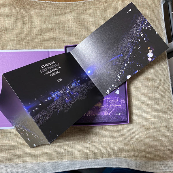 BTS [Love Speak Yourself Seoul The Final] Official DVD+Photobook+Poster / Gift