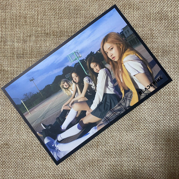 BLACKPINK GROUP [ Pre Debut Type 1 ] Official Postcard / New, Rare / Gift