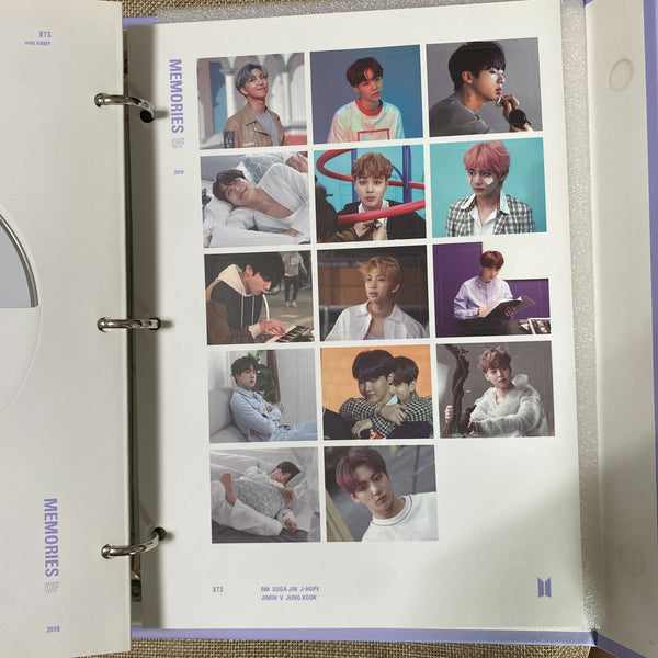 BTS [ Memories of 2018 ] Official DVD Set, Korean, No PC / Mint, Rare / Gift