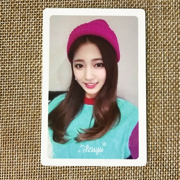 TWICE TZUYU [ Merry & Happy Pre-Order Official Photocard ] 1st Album / New /+GFT