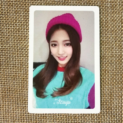 TWICE TZUYU [ Merry & Happy Pre-Order Official Photocard ] 1st Album / New /+GFT