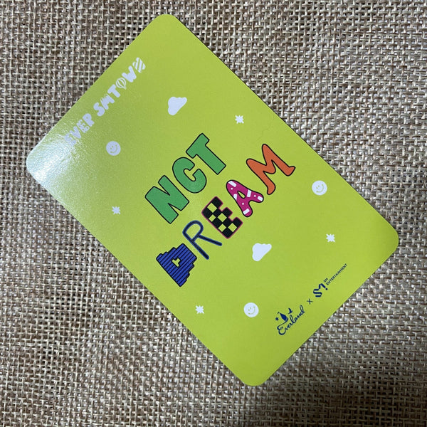 NCT RENJUN [Everland x SMTOWN] Official Photocard, Card Holder / New, Rare /+G