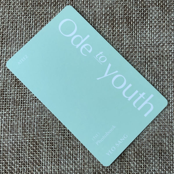 ATEEZ YEOSANG [ ODE TO YOUTH ] Official Hologram Photocard / New / Gift