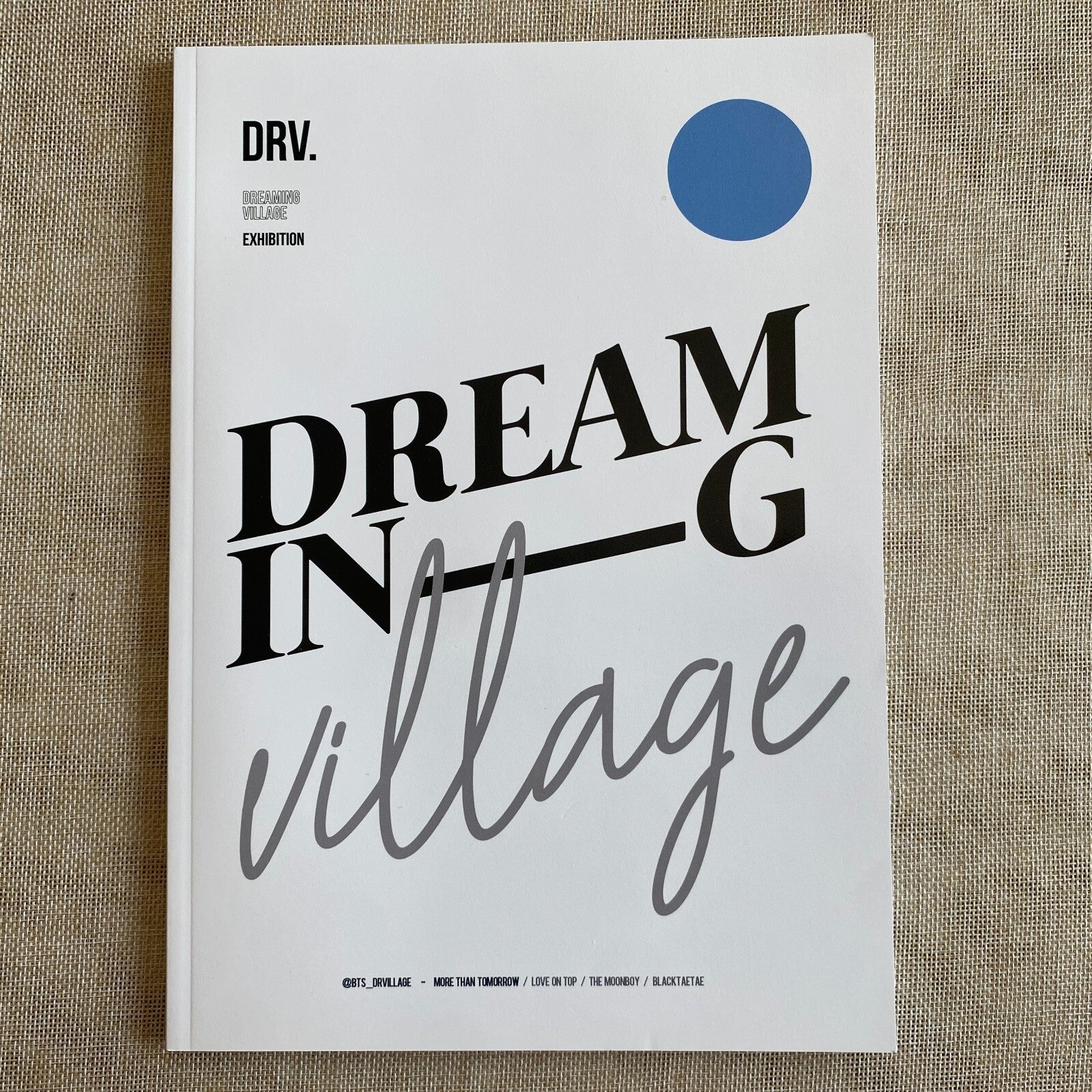 BTS SUGA [Dreaming Village Exhibition Photobook] 48 pg, 21x30 cm / New, Rare /+G