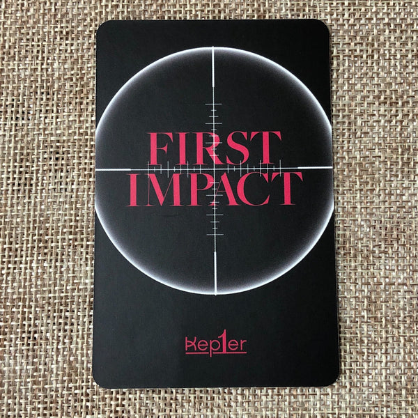 KEP1ER MASHIRO [ FIRST IMPACT ] Official Photocard, Connect O Ver / New / Gift