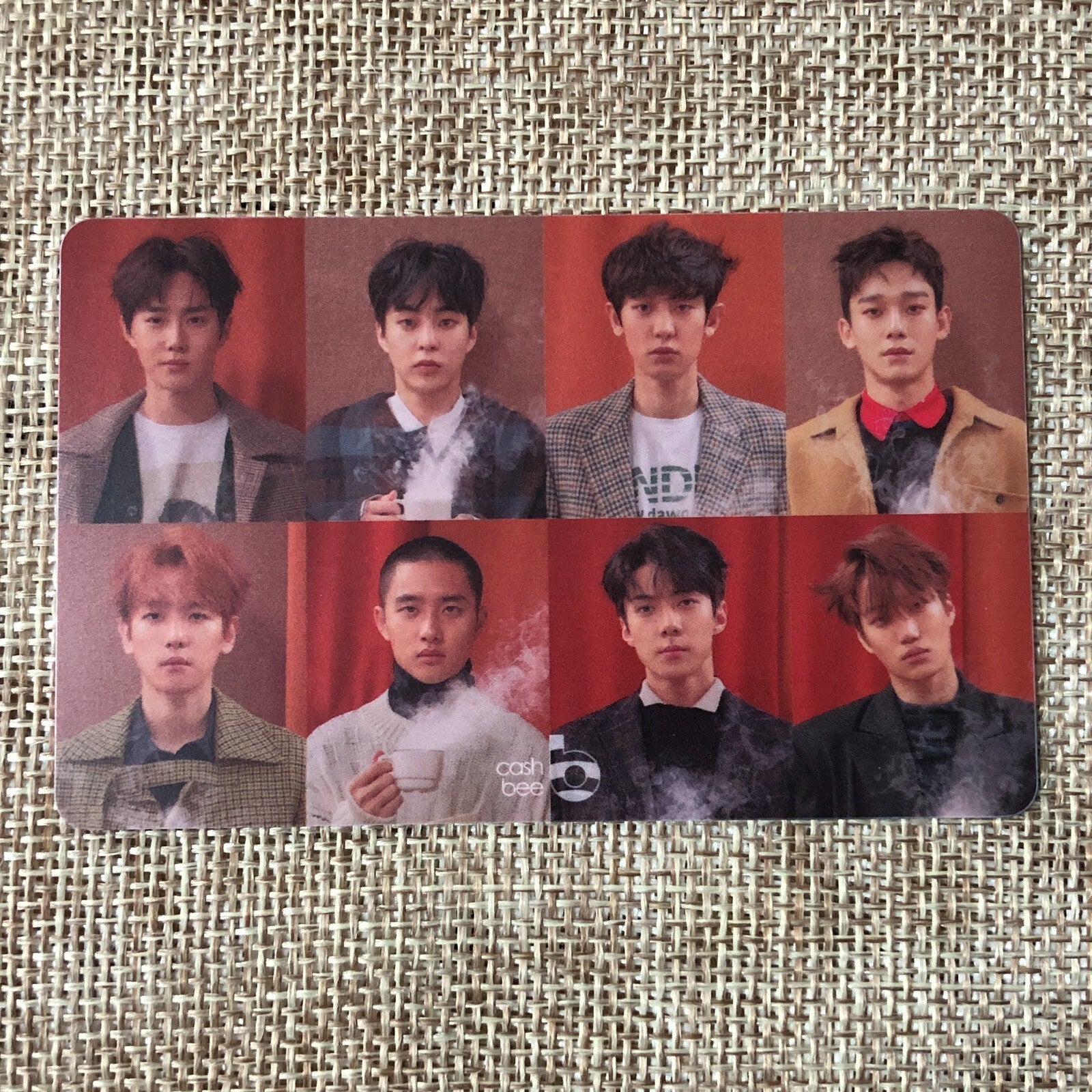 EXO GROUP [CASHBEE] Official Transportation Card Photocard, SMTOWN / New / Gift