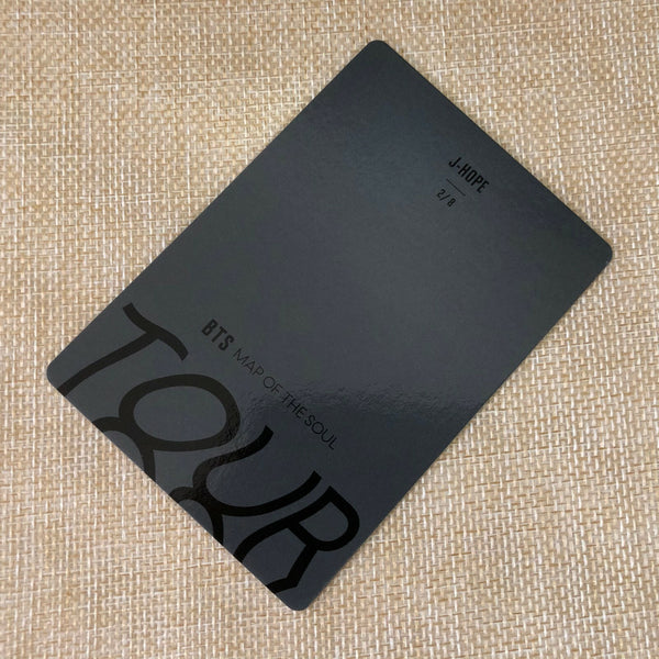 BTS J-HOPE 2/8 [ Map Of The Soul Tour ] Official Mini Photocard / New / Gift