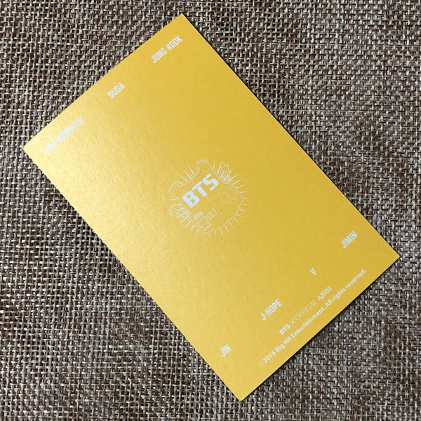 BTS JIN [GLOBAL OFFICIAL FANCLUB 2nd ARMY MEMBERSHIP KIT] Photocard / New / Gift