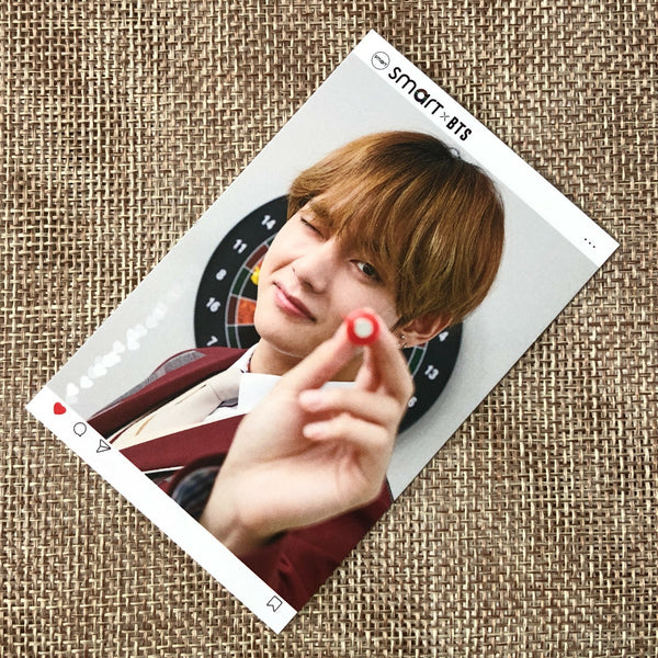 BTS V [ BTS X Smart Uniform ] Official Photocard / New, Rare / Gift