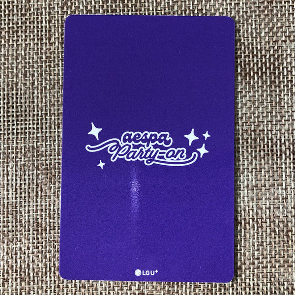 AESPA GISELLE #2 [XR LIVE Special Event Party-On] Official Photocard / Gift