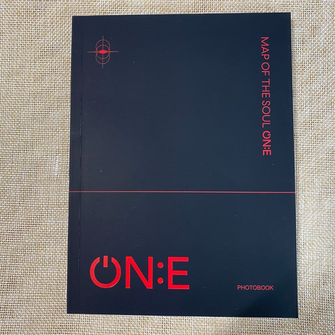 BTS GROUP [ Map of the Soul ON:E DVD Photobook Only ] ONE / New, Rare / Gift