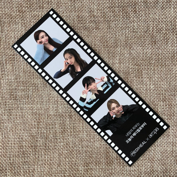 AESPA GROUP [MEDIHEAL] Official 4 Cut Photo + Sticker Set, SM TOWN / New / Gift