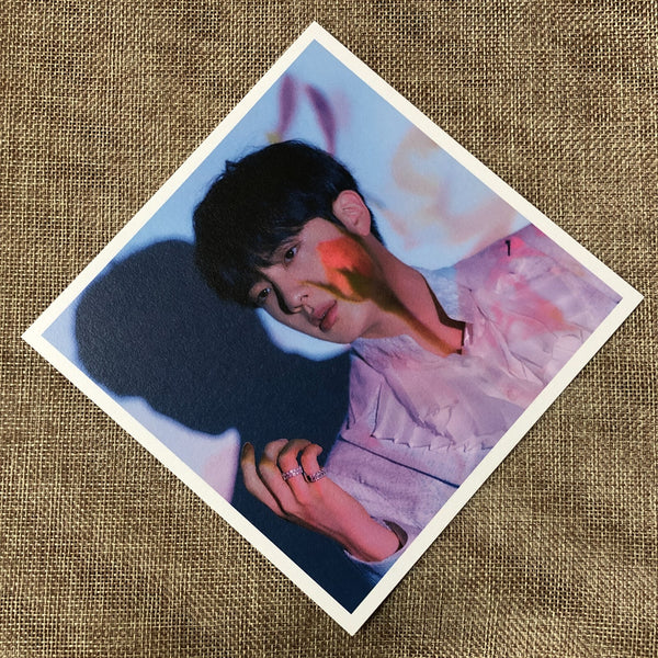 BTS JIN [ MAP OF THE SOUL MOS ON:E Concept Book ] Square Postcard / New / Gift