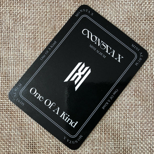 MONSTA X JOOHEON KIHYUN [ One Of A Kind ] Official Photocard / New / Gift
