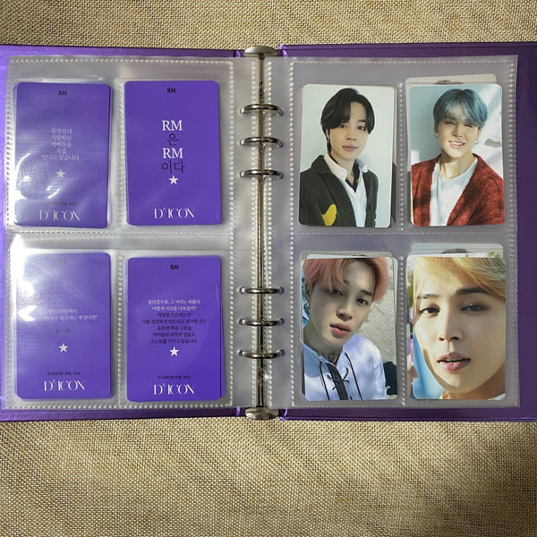 BTS [Dion 101 Photocard Full set] Binder + 100 photocard + 1 postcard / Gift