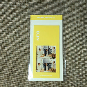 BTS RM JIMIN JUNGKOOK [Oh always] Official Bookmark, 2018 Exhibition / Gift