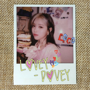 ITZY RYUJIN #2 [CRAZY IN LOVE] Official Polaroid Photocard, 1st Album / Gift