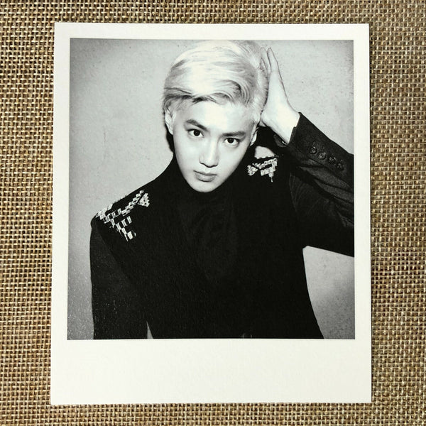 EXO SUHO [SM Official Goods] Polaroid Photocard Set of 2, Postcard / New / Gift