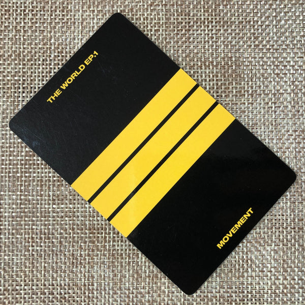 ATEEZ YUNHO [THE WORLD EP.1 : MOVEMENT] Official Photocard, Diary Limited / Gift