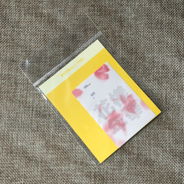 BTS [Oh, always] Official HYYH pt.1 Album Cover Sticker, PINK Ver. / New / Gift