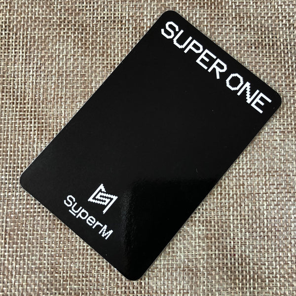 Super M GROUP [ Super One ] Official Photocard, SM / New / Gift